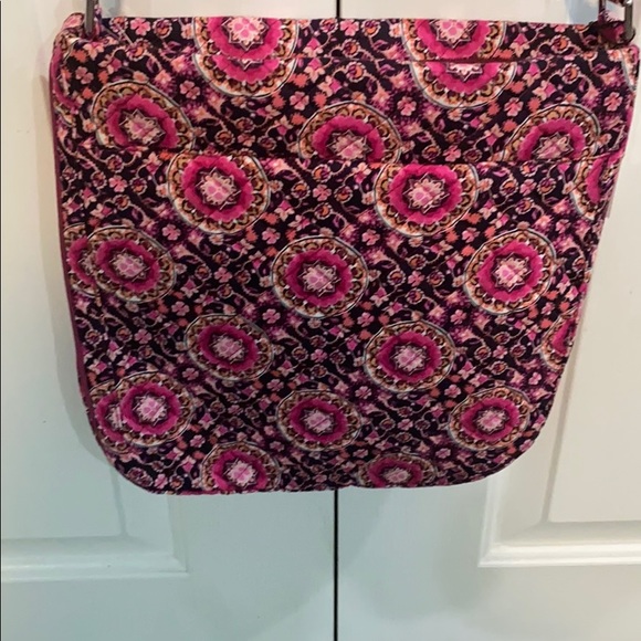 Vera Bradley IconicTriple Hipster, Raspberry Med. - Picture 3 of 6